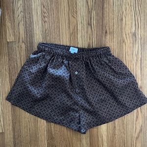 LPA brown shorts